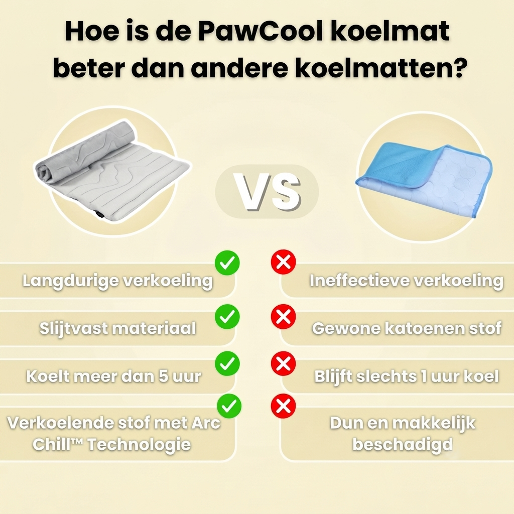 PawCool – Orthopedische Koelmat voor Honden